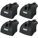 Barres de toit Thule avec SquareBar Vauxhall Zafira Tourer 5-dr MPV avec barres de toit intégrées 12-24