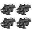 Barres de toit Thule avec SquareBar Volkswagen Cross Fox 5-dr Hatchback avec barres de toit (hagus) 10-21