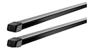 Barres de toit Thule avec SquareBar Volkswagen Golf Plus 5-dr Hatchback avec un toit nu 05-08