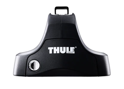 Barres de toit Thule avec SquareBar Volkswagen Golf Plus 5-dr Hatchback avec un toit nu 05-08