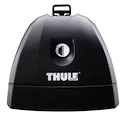 Barres de toit Thule avec SquareBar Volkswagen Transporter (T6) 4-dr Double-cab avec des points fixes 15-24