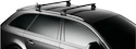 Barres de toit Thule avec WingBar Black Alfa Romeo MiTo 3-dr Berline à hayon avec des points fixes 08+