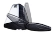 Barres de toit Thule avec WingBar Black Citroën Nemo 5-dr Fourgon avec barres de toit (hagus) 08+
