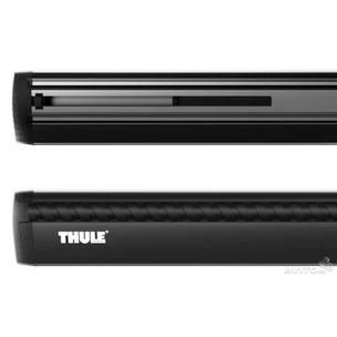 Barres de toit Thule avec WingBar Black Fiat Strada Adventure 2-dr Pickup avec barres de toit (hagus) 14-24