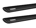 Barres de toit Thule avec WingBar Black Ford Tourneo Connect 5-dr MPV avec des points fixes 03-13