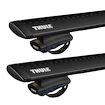 Barres de toit Thule avec WingBar Black Jeep Renegade 5-dr SUV avec barres de toit (hagus) 15-24