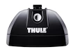 Barres de toit Thule avec WingBar Black Opel Corsa E 3-dr Hatchback avec des points fixes 15-19