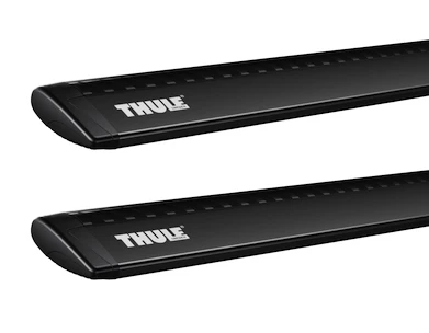 Barres de toit Thule avec WingBar Black Suzuki Swift SE-Z 3-dr Berline à hayon avec un toit nu 00-04
