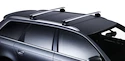 Barres de toit Thule avec WingBar BMW 1-series 2-dr Coupé avec des points fixes 07-13