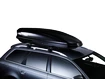 Barres de toit Thule avec WingBar Mercedes Benz E-Klasse (W211) 5-dr Estate avec barres de toit (hagus) 03-08