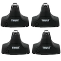 Barres de toit Thule avec WingBar Mitsubishi Attrage 4-dr Berline avec un toit nu 13-24