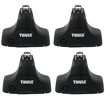 Barres de toit Thule avec WingBar Renault Twingo (Mk II) 3-dr Hatchback avec un toit nu 07-14