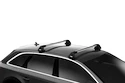 Barres de toit Thule Edge Alfa Romeo Stelvio 5-dr SUV avec un toit nu 17+