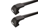 Barres de toit Thule Edge Black Audi A4 Avant 5-dr Estate avec barres de toit intégrées 16-23