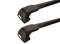 Barres de toit Thule Edge Black Audi Q3 5-dr SUV avec barres de toit intégrées 12-18