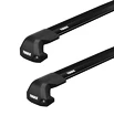 Barres de toit Thule Edge Black BMW 3-Series (E90) 4-dr Berline avec des points fixes 05-11