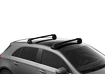 Barres de toit Thule Edge Black BMW 4-Series Gran Coupé 4-dr Coupé avec des points fixes 14-20