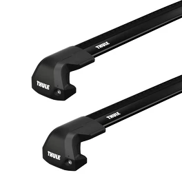 Barres de toit Thule Edge Black BMW 4-Series Gran Coupé 4-dr Coupé avec des points fixes 14-20