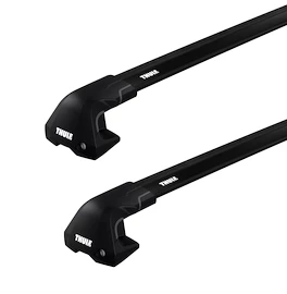 Barres de toit Thule Edge Black Chevrolet Malibu 4-dr Berline avec un toit nu 16+