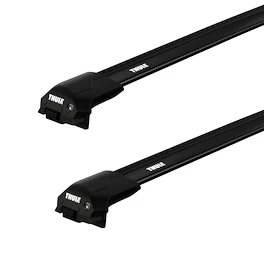 Barres de toit Thule Edge Black Dacia Sandero Stepway 5-dr SUV avec barres de toit (hagus) 09-12