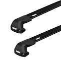 Barres de toit Thule Edge Black Mercedes Benz C-Class (W205) 4-dr Berline avec des points fixes 14-21