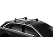 Barres de toit Thule Edge Black Mercedes Benz C-Klasse 5-dr Estate avec barres de toit intégrées 21+