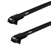 Barres de toit Thule Edge Black Mercedes Benz Vito 4-dr Fourgon avec barres de toit (hagus) 15-24