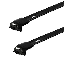 Barres de toit Thule Edge Black Mitsubishi Xpander Cross 5-dr SUV avec barres de toit (hagus) 19-24