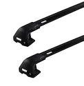 Barres de toit Thule Edge Black Skoda Octavia (Mk III) 4-dr Berline avec un toit nu 13-20