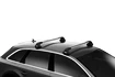 Barres de toit Thule Edge BMW 2-series Grand Tourer 5-dr MPV avec un toit nu 15-23