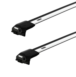 Barres de toit Thule Edge Skoda Octavia Scout (Mk II) 5-dr Estate avec barres de toit (hagus) 14-20