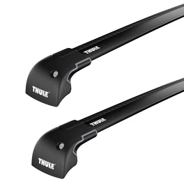 Barres de toit Thule WingBar Edge Black BMW 3-series 2-dr Coupé avec des points fixes 01-05