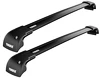 Barres de toit Thule WingBar Edge Black BMW 3-series Touring 5-dr Estate avec des points fixes 02-05