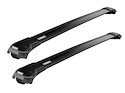 Barres de toit Thule WingBar Edge Black Chevrolet Rezzo 5-dr Estate avec barres de toit (hagus) 00-04