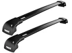 Barres de toit Thule WingBar Edge Black Kia Carnival 5-dr MPV avec barres de toit intégrées 15-21