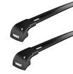 Barres de toit Thule WingBar Edge Black Mercedes Benz E-Klasse (W212) with glass roof 4-dr Berline avec des points fixes 09-16