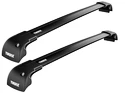 Barres de toit Thule WingBar Edge Black Mercedes Benz E-Klasse (W212) with glass roof 4-dr Berline avec des points fixes 09-16