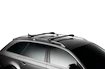 Barres de toit Thule WingBar Edge Black Mitsubishi ASX 5-dr SUV avec des points fixes 10+