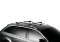 Barres de toit Thule WingBar Edge Black Nissan Navara 4-dr Double-cab avec barres de toit (hagus) 05-15