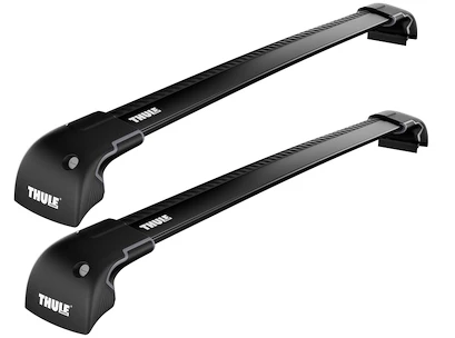 Barres de toit Thule WingBar Edge Black Opel Combo Tour 4-dr MPV avec des points fixes 02-11