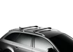 Barres de toit Thule WingBar Edge Black Toyota Corolla 5-dr Estate avec barres de toit (hagus) 00-06