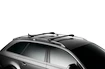 Barres de toit Thule WingBar Edge Black Vauxhall Zafira Tourer 5-dr MPV avec barres de toit intégrées 12-24