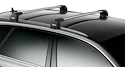 Barres de toit Thule WingBar Edge Dacia Lodgy 5-dr MPV avec barres de toit intégrées 12+