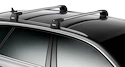 Barres de toit Thule WingBar Edge Kia Carens (Mk II) 5-dr MPV avec barres de toit intégrées 07-12