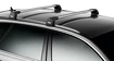 Barres de toit Thule WingBar Edge Saab 9-3 SportCombi 5-dr Estate avec des points fixes 05-12