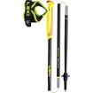 Bâtons de course de trail Leki  Evotrail FX.One TA, black-neonyellow-dark anthracite