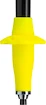 Bâtons de course de trail Leki  Ultratrail FX Junior, naturalcarbon-bright red-neonyellow, 95 - 110 cm