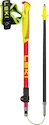 Bâtons de course de trail Leki  Ultratrail FX Junior, naturalcarbon-bright red-neonyellow, 95 - 110 cm