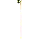 Bâtons de course de trail Leki  Ultratrail FX.One, bright red-black-neonyellow 130 cm