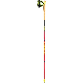 Bâtons de course de trail Leki Ultratrail FX.One, bright red-black-neonyellow